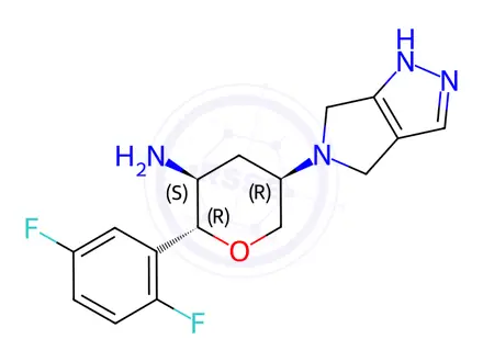 Chemical structure of Omarigliptin Impurity