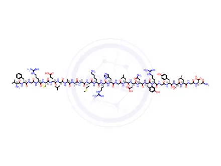 Chemical structure of Lysozyme Chloride