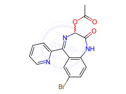 Chemical structure of Bromazepam Impurity 8
