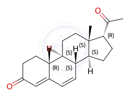 Chemical structure of Dydrogesterone Impurity 3