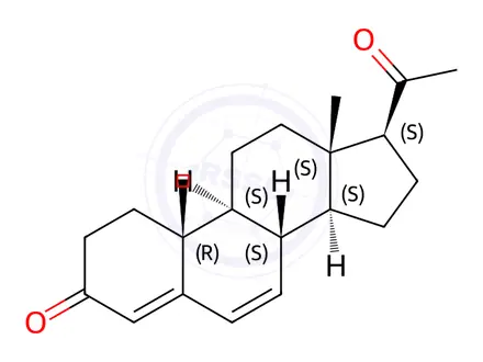Chemical structure of Dydrogesterone EP Impurity B