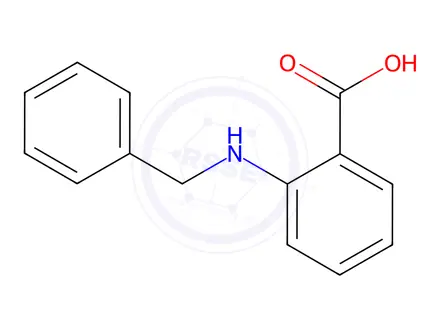 Chemical structure of N-Benzylanthranilic Acid