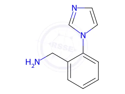Chemical structure of (2-(1H-IMidazol-1-yl)phenyl)MethanaMine dihydrochloride