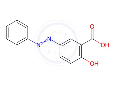 Chemical structure of Mesalazine Impurity I
