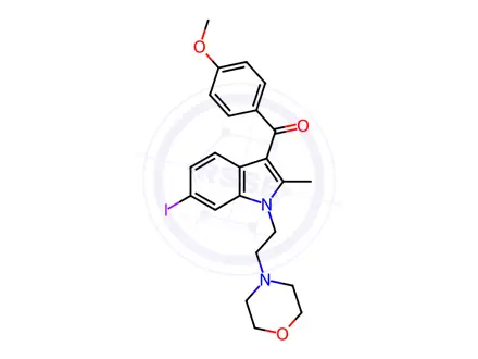 Chemical structure of AM-630