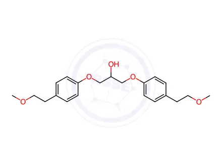 Chemical structure of Metoprolol Impurity Q