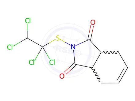 Chemical structure of Captafol