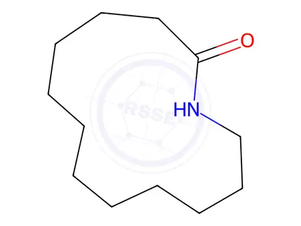 Chemical structure of Laurolactam