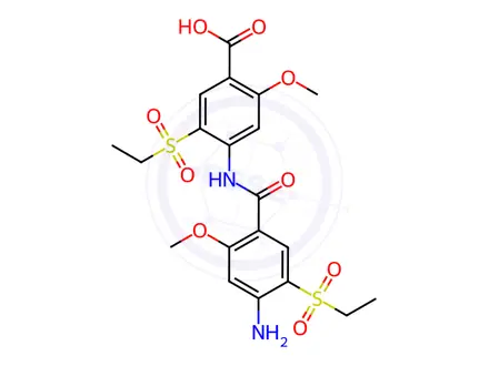 Chemical structure of Amisulpride Impurity 4