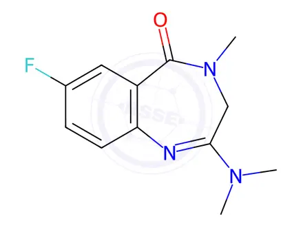 Chemical structure of Flumazenil Impurity 7