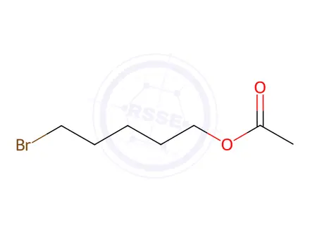 Chemical structure of 5-​Bromopentyl Acetate