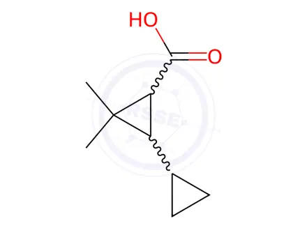 Chemical structure of Allethrin Impurity 17