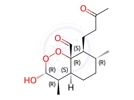 Chemical structure of Artesunate Impurity 1