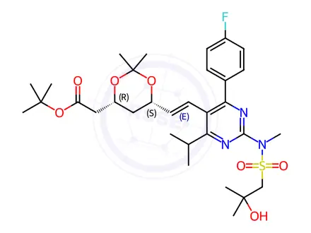 Chemical structure of Rosuvastatin Calcium Impurity 14