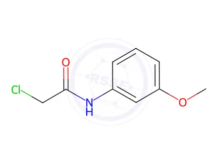 Chemical structure of 2-Chloro-n-(3-methoxyphenyl)acetamide