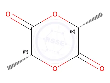 Chemical structure of Lactide Impurity 1(MW 40000~60000)