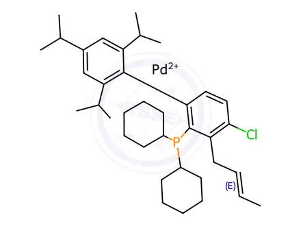 Chemical structure of XPhos Pd(crotyl)Cl