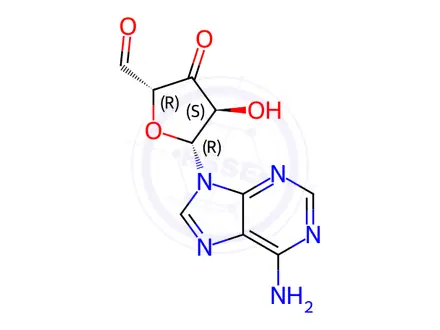 Chemical structure of Adenosine Impurity 116