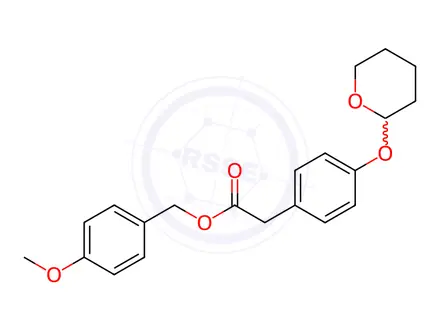 Chemical structure of Latamoxef Impurity 37