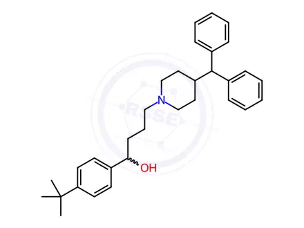 Chemical structure of Terfenadine Impurity 2 (Terfenadine EP Impurity B)