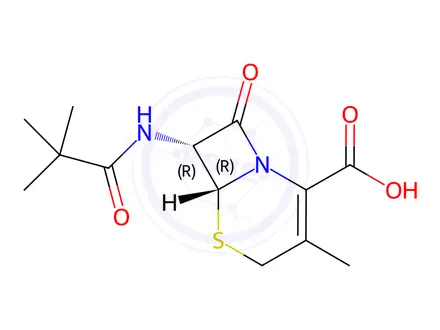 Chemical structure of Cefalexin impurity E