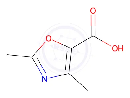 Chemical structure of 2,4-Dimethyl-5-oxazolecarboxylic Acid