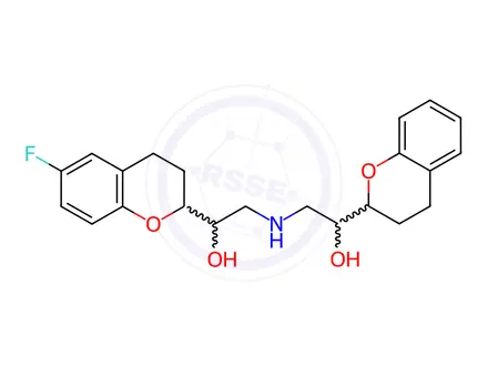 Chemical structure of Nebivolol Impurity 92