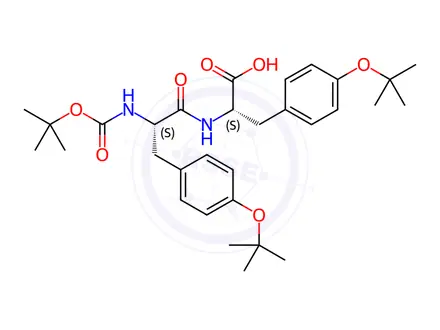 Chemical structure of Tyrosine Impurity 92