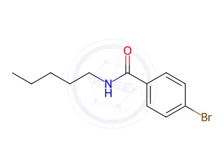 Chemical structure of 4-Bromo-N-pentylbenzamide