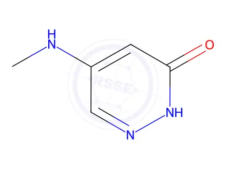 Chemical structure of 5-(methylamino)-2,3-dihydropyridazin-3-one