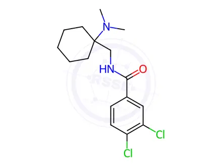 Chemical structure of AH 7921