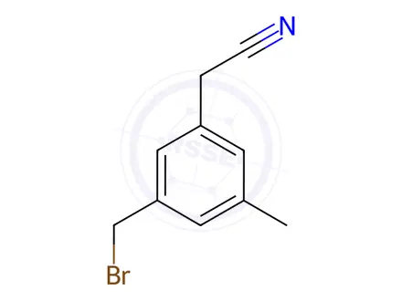 Chemical structure of Anastrozole Impurity 43