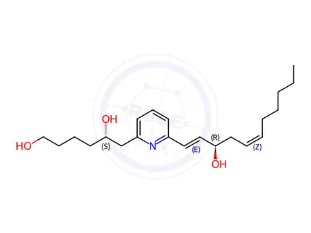Chemical structure of U-75302