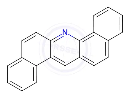 Chemical structure of Dibenz(a,h)acridine