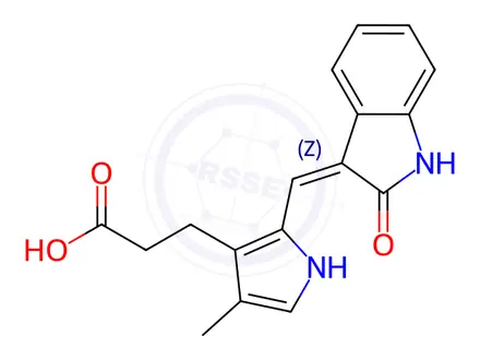 Chemical structure of SU5402