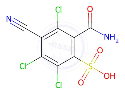 Chemical structure of Chlorothalonil Impurity 7