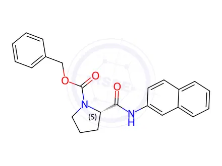 Chemical structure of Z-PRO-BNA
