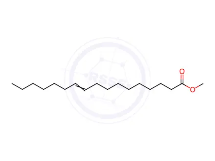 Chemical structure of Methyl cis-10-heptadecenoate(C17:1)