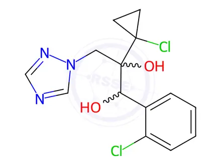 Chemical structure of Prothioconazole Impurity 8