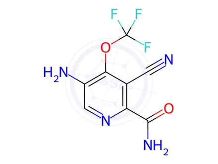 Chemical structure of Apalutamide Impurity 107