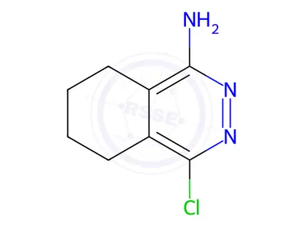 Chemical structure of 4-Chloro-5,6,7,8-tetrahydrophthalazin-1-amine