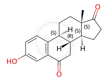Chemical structure of Estrone Impurity 12