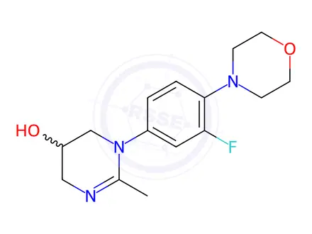 Chemical structure of Linezolid Impurity 8