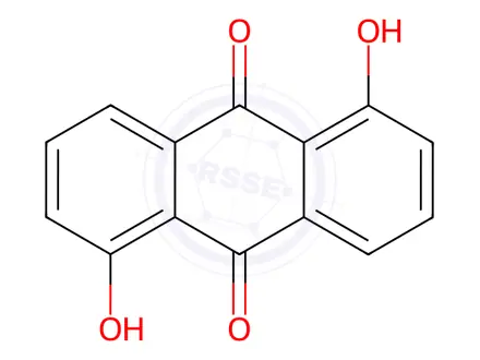Chemical structure of Anthraquinone Impurity 1