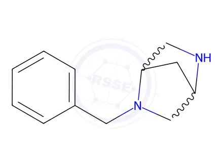 Chemical structure of 2-Benzyl-2,5-diazabicyclo[2.2.1]heptane dihydrochloride