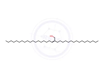 Chemical structure of 2-Hexadecyl-1-eicosanol