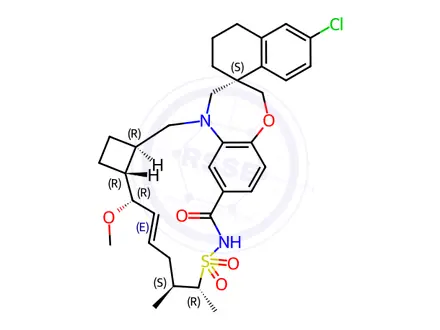 Chemical structure of AMG-176