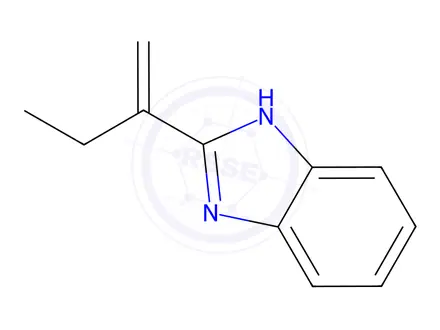 Chemical structure of Benzimidazole, 2-(1-ethylvinyl)-(8CI)
