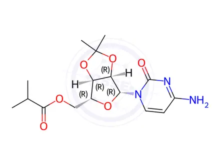 Chemical structure of MolnupiravirImpurity10