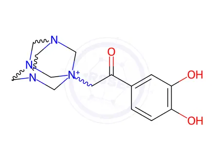 Chemical structure of Norepinephrine Impurity 39